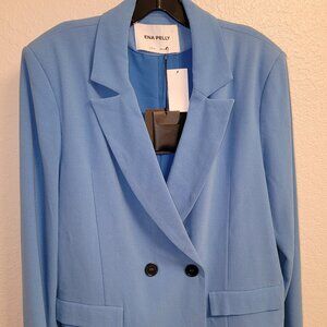 Ena Pelly Fergie blue Blazer Size 10 US, 14 AUS